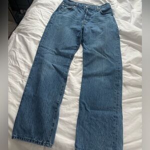 Levi's Blue Straight Leg Jeans